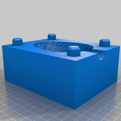 Trứng rồng in 3D với khuôn in được thiết kế sẵn