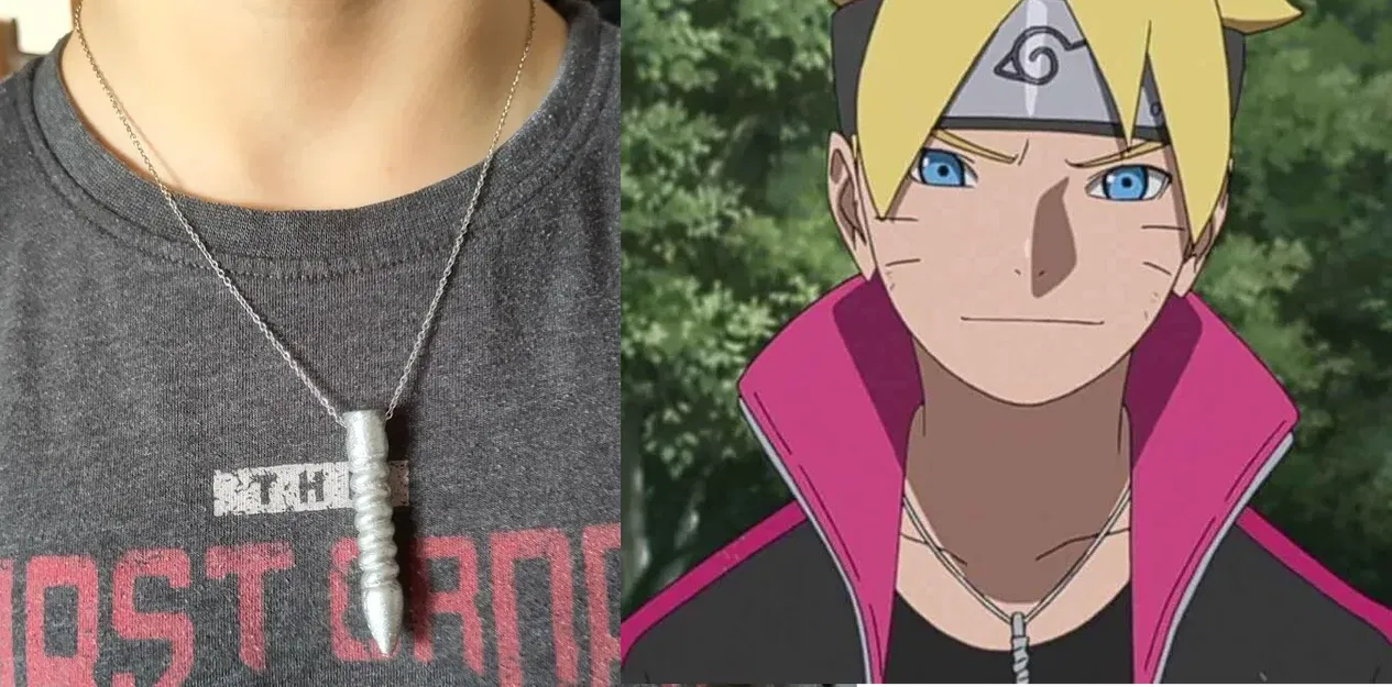 Dây chuyền/ mặt dây chuyền Boruto cho trẻ em - Image 1