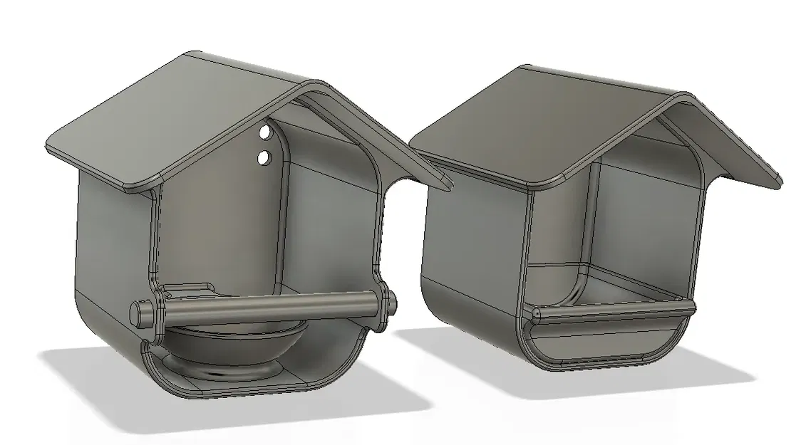 Máng ăn cho chim với 2 thiết kế tiện lợi - Image 4