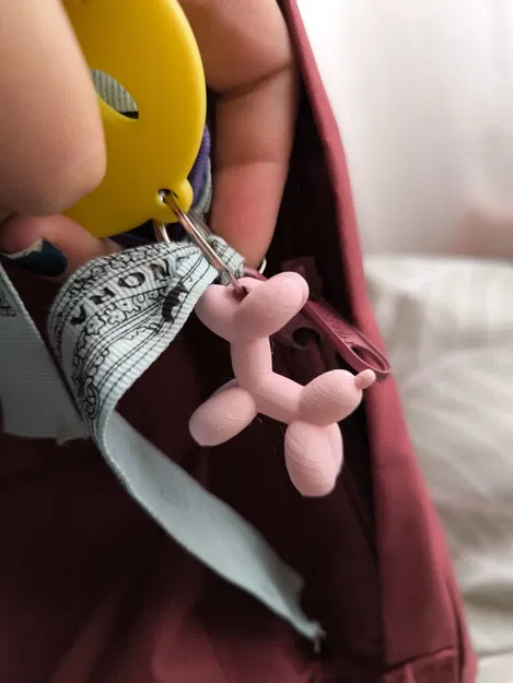 **Móc khóa chó làm từ bóng bay nghệ thuật** - Image 1