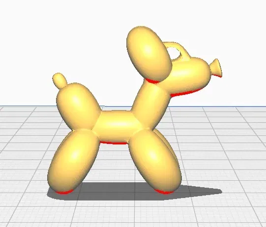 **Móc khóa chó làm từ bóng bay nghệ thuật** - Image 2