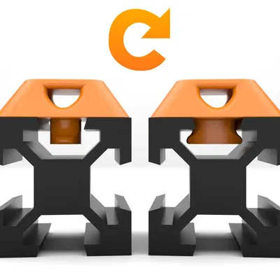 Giá đỡ dây cáp Zip / Cable Tie Mount v2