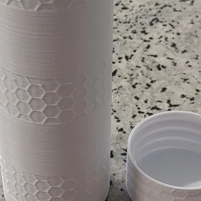 Chai thủy tinh cao 170mm, đường kính 50mm