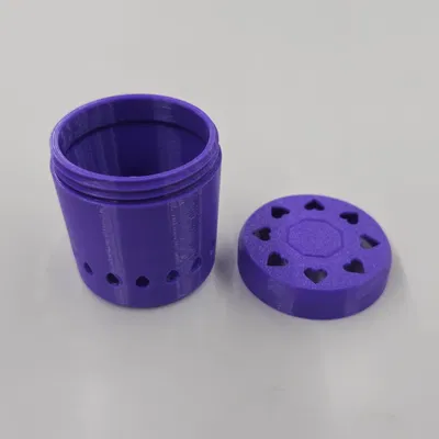 Hộp đựng bọt trang điểm thông thoáng cho phái nữ