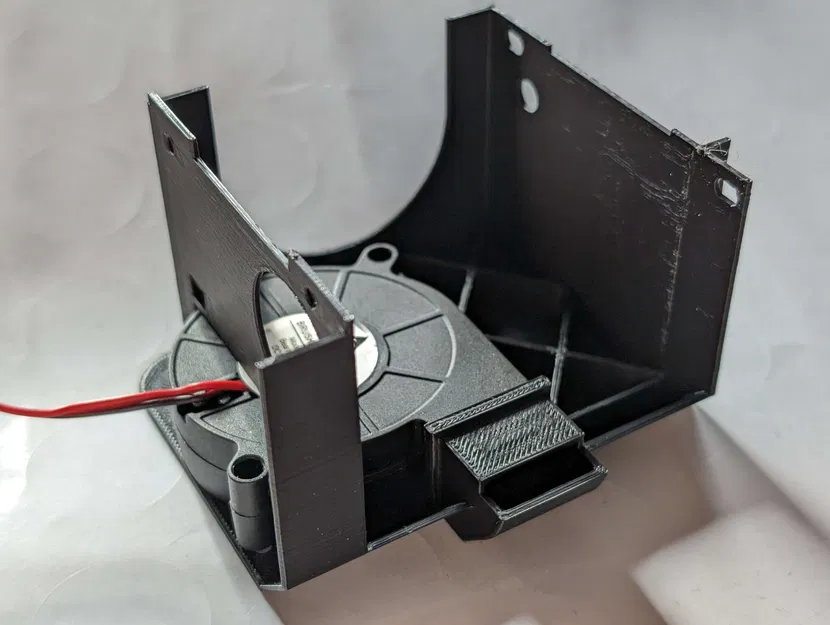 Vỏ và ống dẫn gió tích hợp cho Kingroon KLP1 với quạt 5015 - Image 3