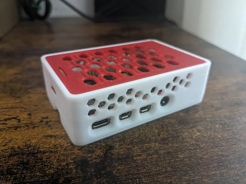 Vỏ Raspberry Pi 4 với luồng không khí bên hông - Image 1