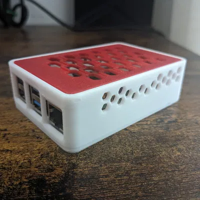 Vỏ Raspberry Pi 4 với luồng không khí bên hông