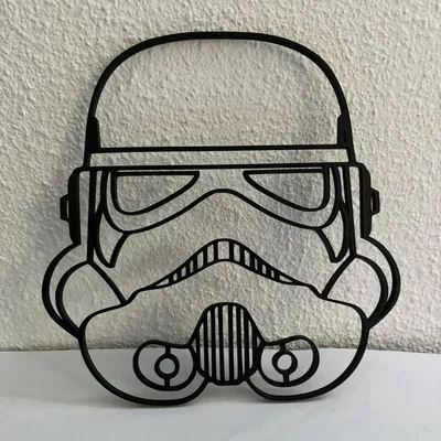 Nghệ thuật tường Stormtrooper trong thế giới Star Wars