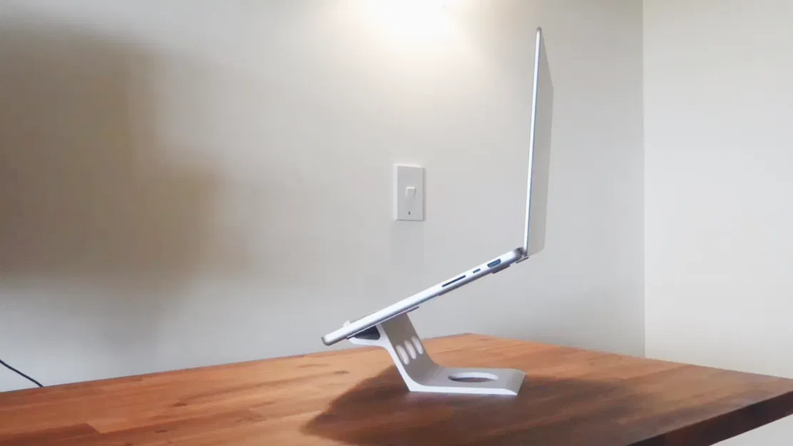 Giá đỡ laptop in 3D thanh lịch cho không gian làm việc - Image 1