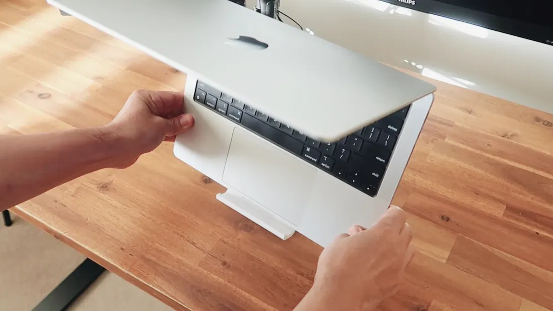 Giá đỡ laptop in 3D thanh lịch cho không gian làm việc - Image 3