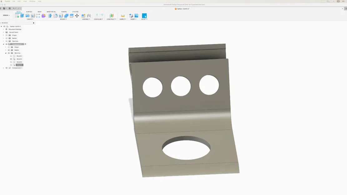 Giá đỡ laptop in 3D thanh lịch cho không gian làm việc - Image 6