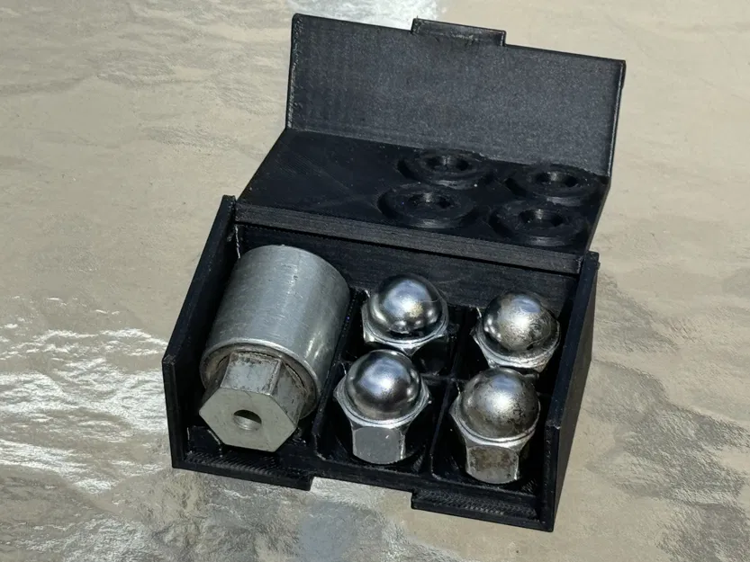 Hộp lưu trữ khóa bánh xe Subaru gọn gàng - Image 2