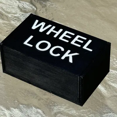 Hộp lưu trữ khóa bánh xe Subaru gọn gàng