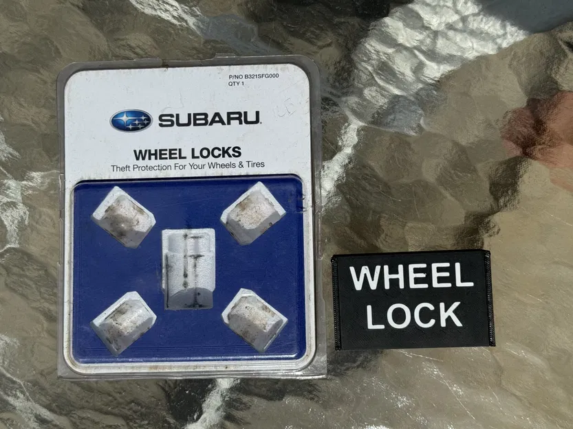 Hộp lưu trữ khóa bánh xe Subaru gọn gàng - Image 7