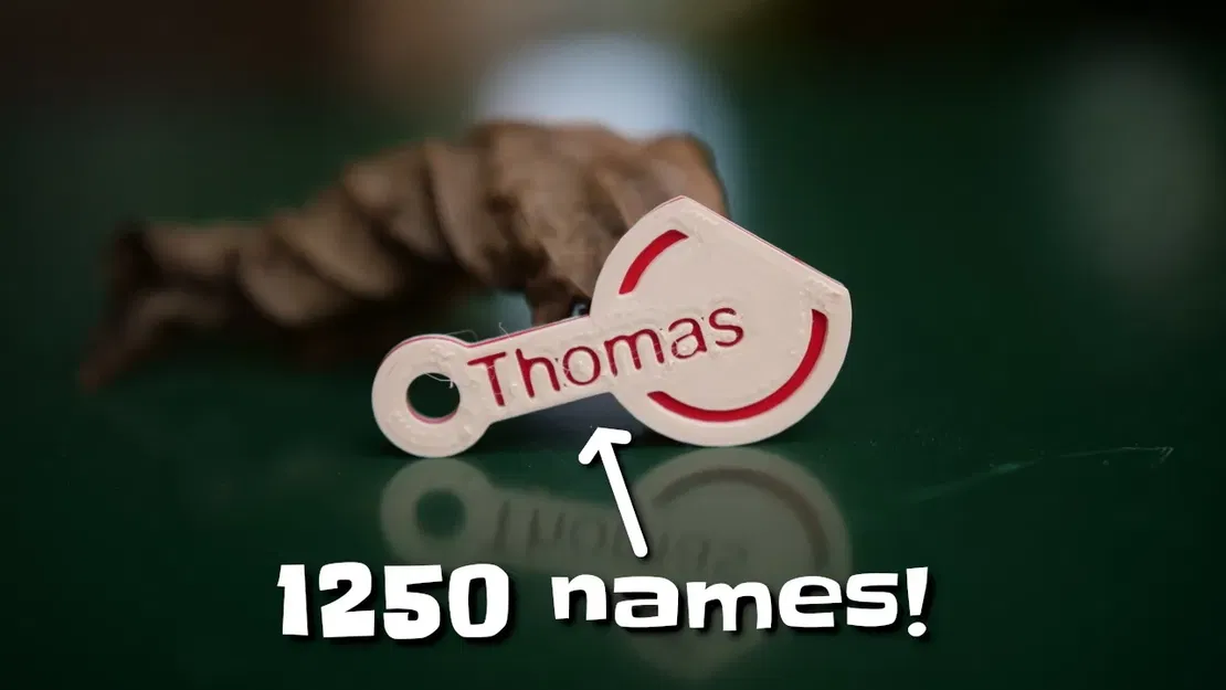 Chìa khóa móc khóa đồng xu cho xe đẩy và bảng tên - Image 1