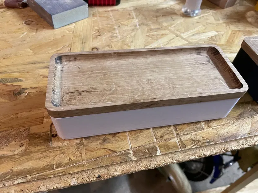 Hộp trang sức xếp chồng tiện lợi bằng gỗ sồi - Image 3