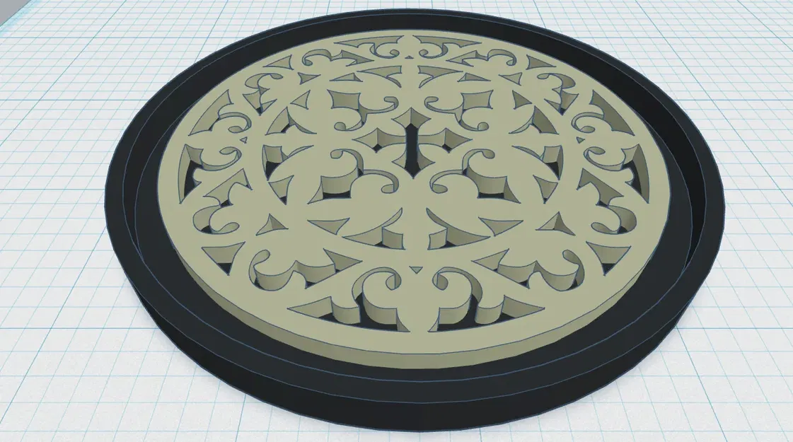 Mẫu cửa sổ hoa hồng Gothic 15 trang trí bàn - Image 1