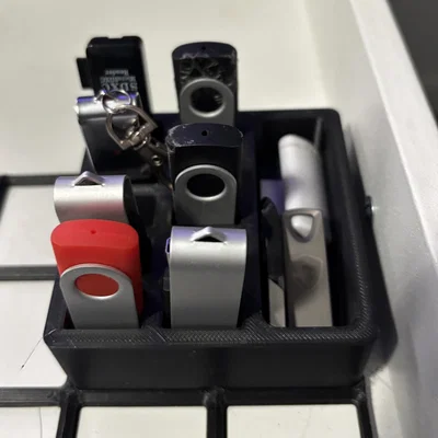 Bộ tổ chức USB cho hệ thống gridfinity