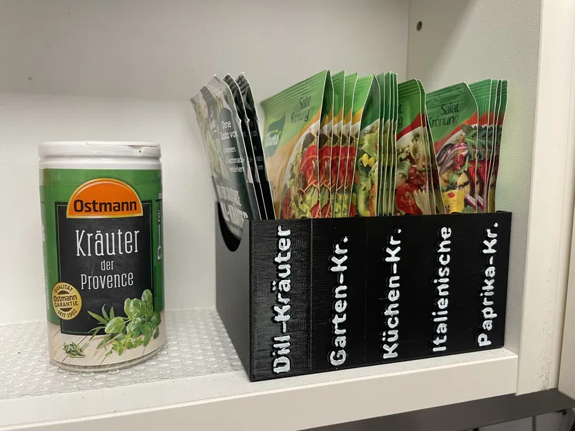 Hộp lưu trữ gia vị rau thơm Knorr cho túi salad (5 loại) - Image 1