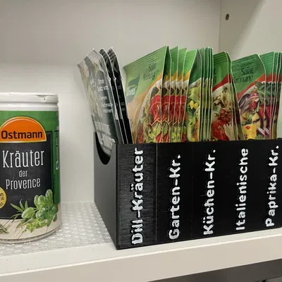 Hộp lưu trữ gia vị rau thơm Knorr cho túi salad (5 loại)