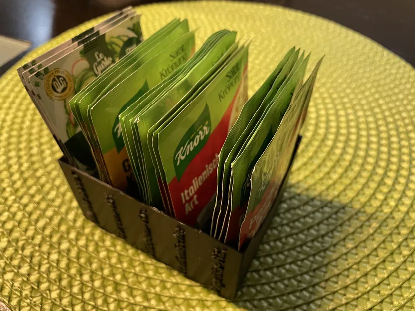 Hộp lưu trữ gia vị rau thơm Knorr cho túi salad (5 loại) - Image 2