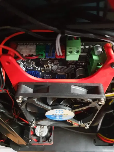 Bảng quạt bo mạch QIDI Q1 Pro hỗ trợ quạt 80mm - Image 2