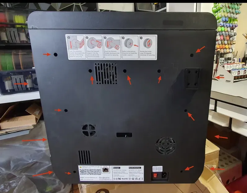 Bảng quạt bo mạch QIDI Q1 Pro hỗ trợ quạt 80mm - Image 3