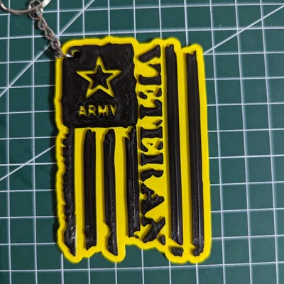 Móc khóa dành cho cựu chiến binh quân đội