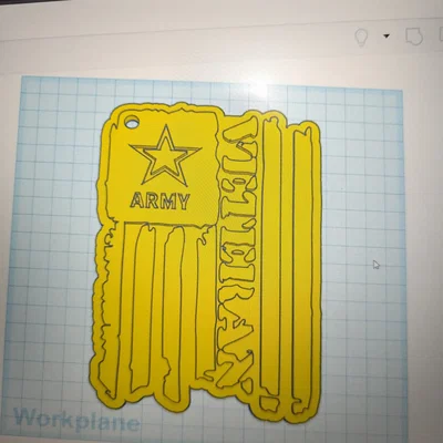 Móc khóa dành cho cựu chiến binh quân đội