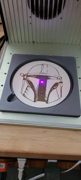 Đế giữ lót ly hai kích thước cho máy khắc XTool F1 - Image 2