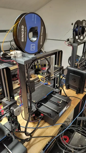 Giá đỡ cuộn và extruder cho Anycubic I3 Mega - Image 1