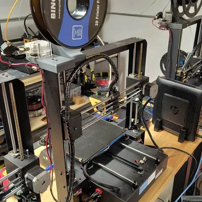 Giá đỡ cuộn và extruder cho Anycubic I3 Mega