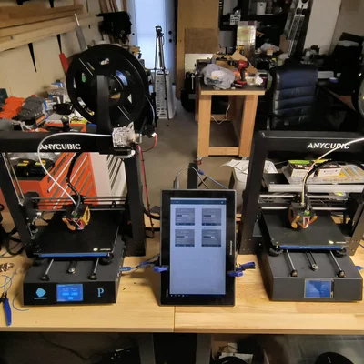 Giá đỡ cuộn và extruder cho Anycubic I3 Mega