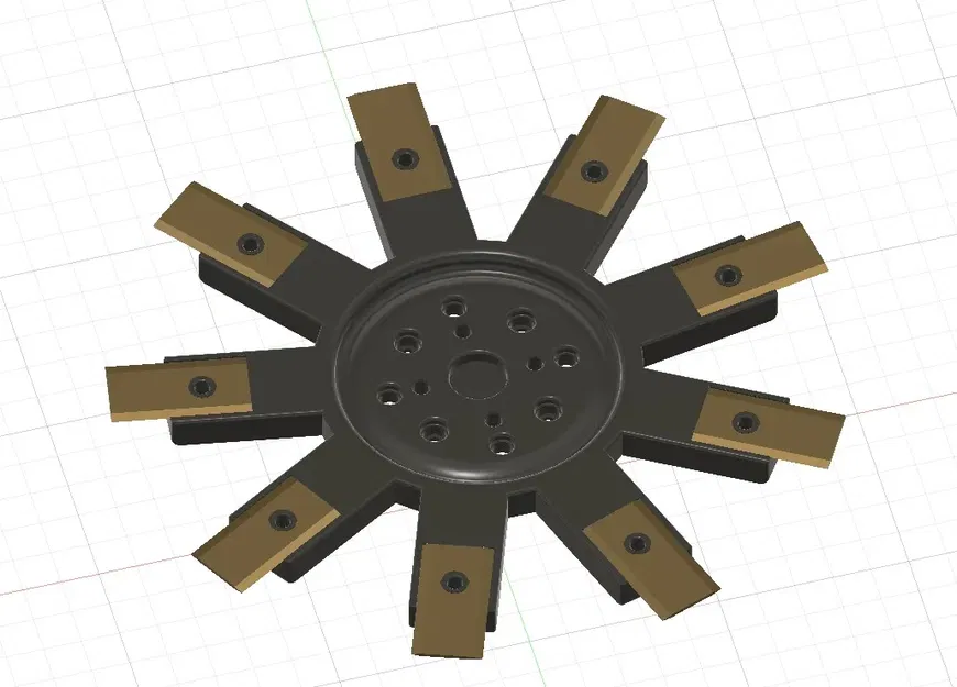 Bộ lưỡi cắt 9 mặt cho Worx Landroid WR147E.1 (L 1000) - Image 1