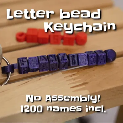 Móc khóa chữ cái cá nhân hóa cho tên của bạn