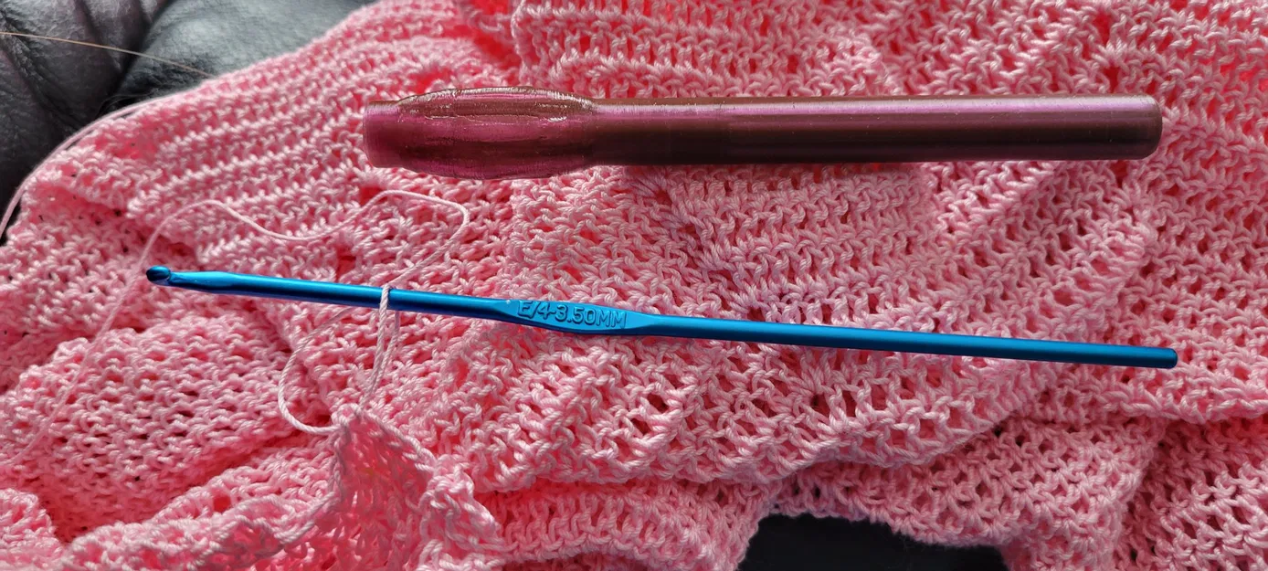 Tay cầm móc crochets kích thước E (Mỹ) 4-3.5mm - Image 3