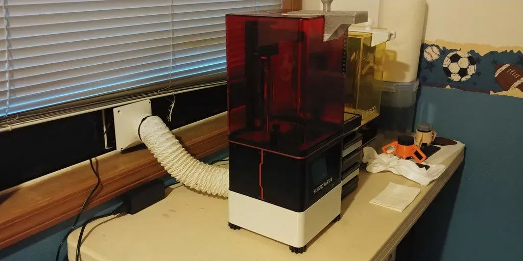 Hệ thống hút khói cho máy in Elegoo Mars và Mars Pro - Image 1