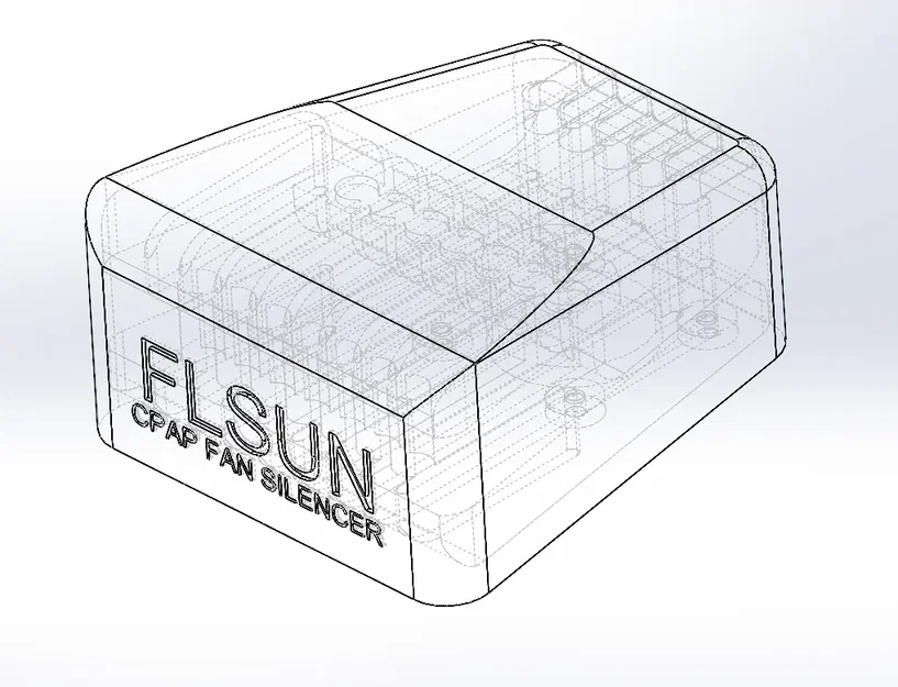 Bộ giảm tiếng ồn cho quạt CPAP trên Flsun S1/T1 - Image 2