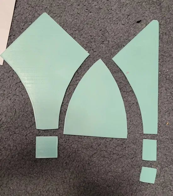 Mẫu cắt cho khối chăn bông hoa tuyết nở - Image 1