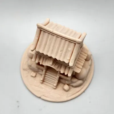 Mô hình nhà phong cách Nhật Bản thu nhỏ với chi tiết tinh xảo