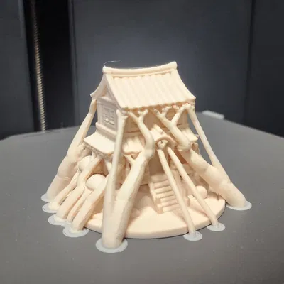 Mô hình nhà phong cách Nhật Bản thu nhỏ với chi tiết tinh xảo