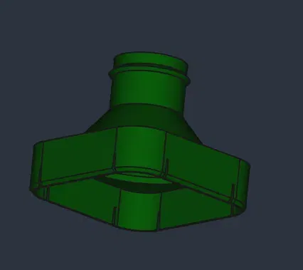 Kết nối ống 32mm cho máy in 3D Creality K1C - Image 1