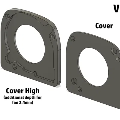 Bộ tản nhiệt yên tĩnh cho máy in 3D Neptune 4 Plus-Max