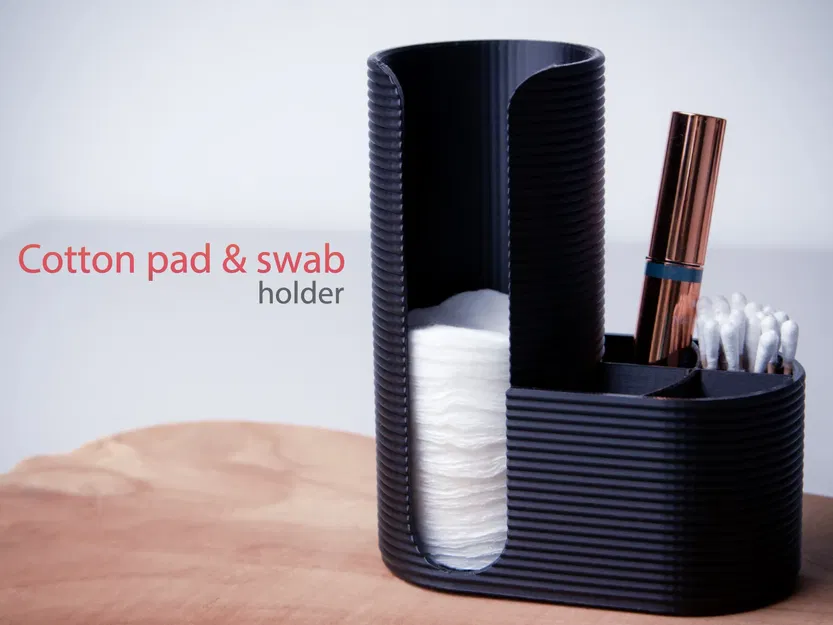 Giá đỡ bông tẩy trang và que tăm bông cho mỹ phẩm - Image 1