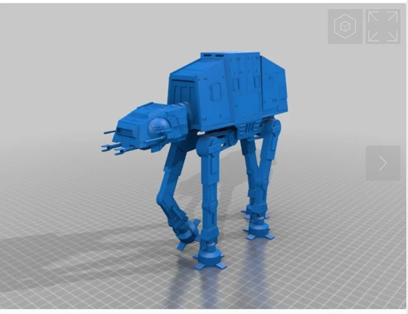 Mô hình AT-AT chi tiết và chính xác nhất cho máy in 3D - Image 1