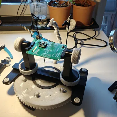 Bàn xoay đa năng cho hàn và sơn miniatures