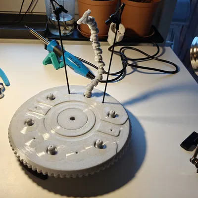 Bàn xoay đa năng cho hàn và sơn miniatures