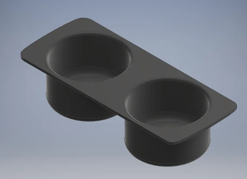 Giá đỡ cốc cho Golf 5 vừa vặn trong ngăn kéo hiện có - Image 4