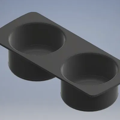 Giá đỡ cốc cho Golf 5 vừa vặn trong ngăn kéo hiện có