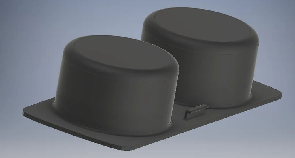 Giá đỡ cốc cho Golf 5 vừa vặn trong ngăn kéo hiện có - Image 5